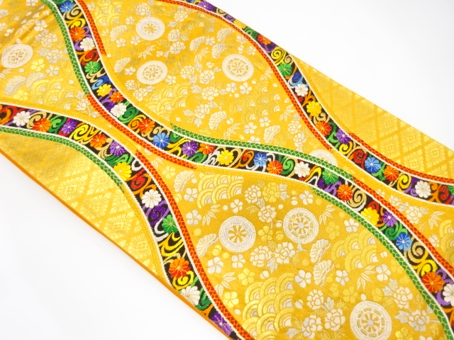 JAPANESE FUKURO OBI / WOVEN SHOCHIKUBAI